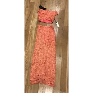 Nightcap two piece lace outfit